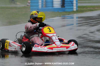12/04/2009 : 1ère manche du Championnat Sud et 1ère manche du Championnat Régional Languedoc-Roussillon à Lavelanet (photos Julien Dejean) 2009 — karting