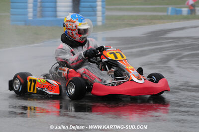 12/04/2009 : 1ère manche du Championnat Sud et 1ère manche du Championnat Régional Languedoc-Roussillon à Lavelanet (photos Julien Dejean) 2009 — karting