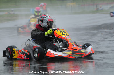 12/04/2009 : 1ère manche du Championnat Sud et 1ère manche du Championnat Régional Languedoc-Roussillon à Lavelanet (photos Julien Dejean) 2009 — karting
