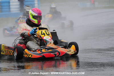 12/04/2009 : 1ère manche du Championnat Sud et 1ère manche du Championnat Régional Languedoc-Roussillon à Lavelanet (photos Julien Dejean) 2009 — karting
