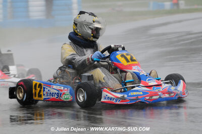 12/04/2009 : 1ère manche du Championnat Sud et 1ère manche du Championnat Régional Languedoc-Roussillon à Lavelanet (photos Julien Dejean) 2009 — karting