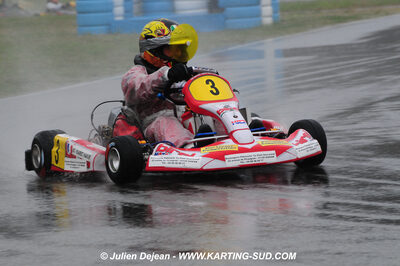 12/04/2009 : 1ère manche du Championnat Sud et 1ère manche du Championnat Régional Languedoc-Roussillon à Lavelanet (photos Julien Dejean) 2009 — karting