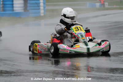 12/04/2009 : 1ère manche du Championnat Sud et 1ère manche du Championnat Régional Languedoc-Roussillon à Lavelanet (photos Julien Dejean) 2009 — karting