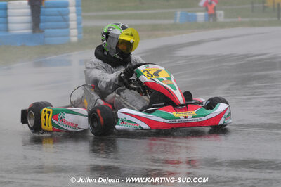 12/04/2009 : 1ère manche du Championnat Sud et 1ère manche du Championnat Régional Languedoc-Roussillon à Lavelanet (photos Julien Dejean) 2009 — karting