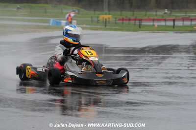 12/04/2009 : 1ère manche du Championnat Sud et 1ère manche du Championnat Régional Languedoc-Roussillon à Lavelanet (photos Julien Dejean) 2009 — karting