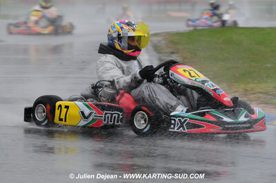 12/04/2009 : 1ère manche du Championnat Sud et 1ère manche du Championnat Régional Languedoc-Roussillon à Lavelanet (photos Julien Dejean) 2009 — karting