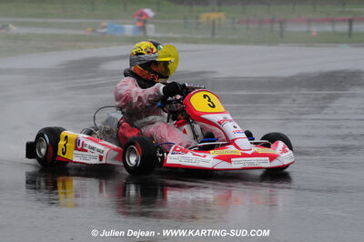 12/04/2009 : 1ère manche du Championnat Sud et 1ère manche du Championnat Régional Languedoc-Roussillon à Lavelanet (photos Julien Dejean) 2009 — karting