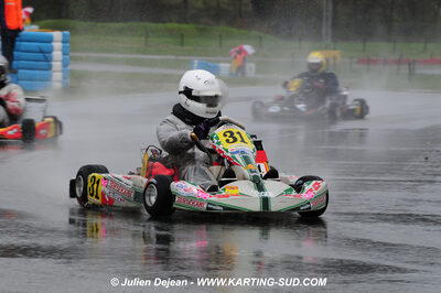 12/04/2009 : 1ère manche du Championnat Sud et 1ère manche du Championnat Régional Languedoc-Roussillon à Lavelanet (photos Julien Dejean) 2009 — karting