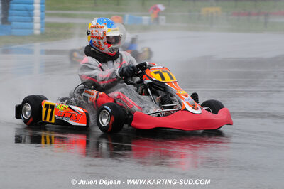 12/04/2009 : 1ère manche du Championnat Sud et 1ère manche du Championnat Régional Languedoc-Roussillon à Lavelanet (photos Julien Dejean) 2009 — karting