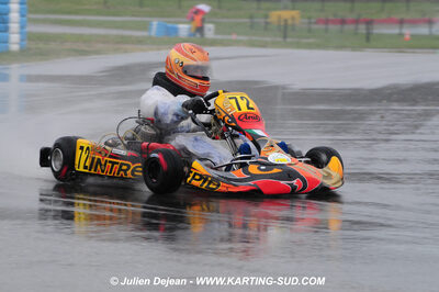 12/04/2009 : 1ère manche du Championnat Sud et 1ère manche du Championnat Régional Languedoc-Roussillon à Lavelanet (photos Julien Dejean) 2009 — karting