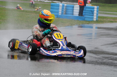 12/04/2009 : 1ère manche du Championnat Sud et 1ère manche du Championnat Régional Languedoc-Roussillon à Lavelanet (photos Julien Dejean) 2009 — karting