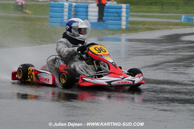 12/04/2009 : 1ère manche du Championnat Sud et 1ère manche du Championnat Régional Languedoc-Roussillon à Lavelanet (photos Julien Dejean) 2009 — karting
