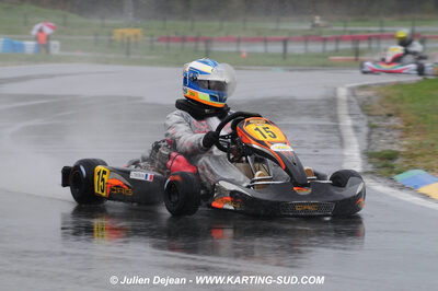 12/04/2009 : 1ère manche du Championnat Sud et 1ère manche du Championnat Régional Languedoc-Roussillon à Lavelanet (photos Julien Dejean) 2009 — karting