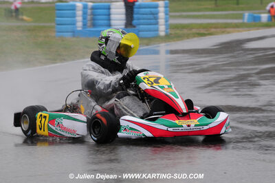 12/04/2009 : 1ère manche du Championnat Sud et 1ère manche du Championnat Régional Languedoc-Roussillon à Lavelanet (photos Julien Dejean) 2009 — karting