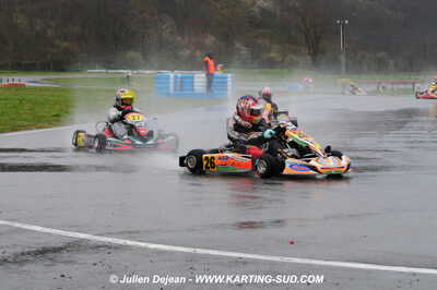 12/04/2009 : 1ère manche du Championnat Sud et 1ère manche du Championnat Régional Languedoc-Roussillon à Lavelanet (photos Julien Dejean) 2009 — karting