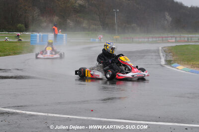 12/04/2009 : 1ère manche du Championnat Sud et 1ère manche du Championnat Régional Languedoc-Roussillon à Lavelanet (photos Julien Dejean) 2009 — karting