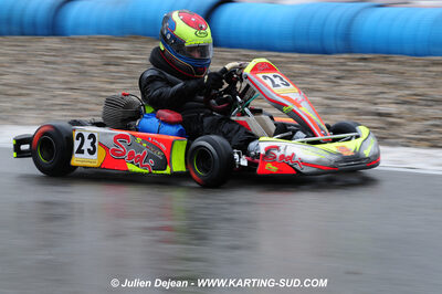 12/04/2009 : 1ère manche du Championnat Sud et 1ère manche du Championnat Régional Languedoc-Roussillon à Lavelanet (photos Julien Dejean) 2009 — karting