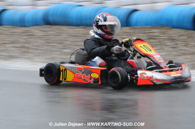 12/04/2009 : 1ère manche du Championnat Sud et 1ère manche du Championnat Régional Languedoc-Roussillon à Lavelanet (photos Julien Dejean) 2009 — karting