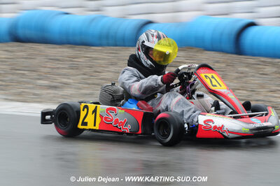 12/04/2009 : 1ère manche du Championnat Sud et 1ère manche du Championnat Régional Languedoc-Roussillon à Lavelanet (photos Julien Dejean) 2009 — karting