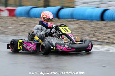 12/04/2009 : 1ère manche du Championnat Sud et 1ère manche du Championnat Régional Languedoc-Roussillon à Lavelanet (photos Julien Dejean) 2009 — karting