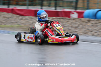 12/04/2009 : 1ère manche du Championnat Sud et 1ère manche du Championnat Régional Languedoc-Roussillon à Lavelanet (photos Julien Dejean) 2009 — karting