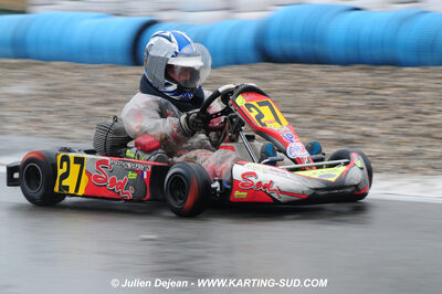 12/04/2009 : 1ère manche du Championnat Sud et 1ère manche du Championnat Régional Languedoc-Roussillon à Lavelanet (photos Julien Dejean) 2009 — karting