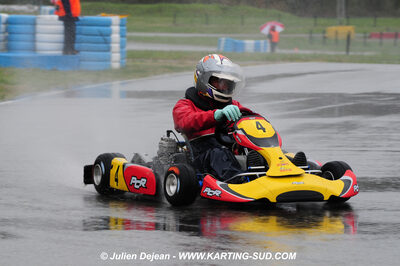 12/04/2009 : 1ère manche du Championnat Sud et 1ère manche du Championnat Régional Languedoc-Roussillon à Lavelanet (photos Julien Dejean) 2009 — karting