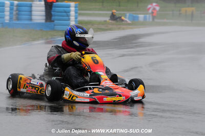 12/04/2009 : 1ère manche du Championnat Sud et 1ère manche du Championnat Régional Languedoc-Roussillon à Lavelanet (photos Julien Dejean) 2009 — karting