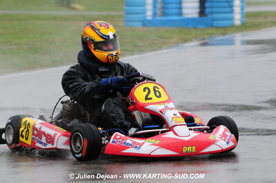 12/04/2009 : 1ère manche du Championnat Sud et 1ère manche du Championnat Régional Languedoc-Roussillon à Lavelanet (photos Julien Dejean) 2009 — karting
