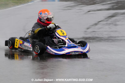 12/04/2009 : 1ère manche du Championnat Sud et 1ère manche du Championnat Régional Languedoc-Roussillon à Lavelanet (photos Julien Dejean) 2009 — karting