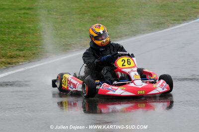 12/04/2009 : 1ère manche du Championnat Sud et 1ère manche du Championnat Régional Languedoc-Roussillon à Lavelanet (photos Julien Dejean) 2009 — karting