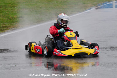 12/04/2009 : 1ère manche du Championnat Sud et 1ère manche du Championnat Régional Languedoc-Roussillon à Lavelanet (photos Julien Dejean) 2009 — karting