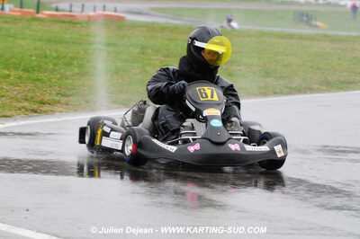 12/04/2009 : 1ère manche du Championnat Sud et 1ère manche du Championnat Régional Languedoc-Roussillon à Lavelanet (photos Julien Dejean) 2009 — karting