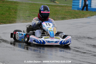 12/04/2009 : 1ère manche du Championnat Sud et 1ère manche du Championnat Régional Languedoc-Roussillon à Lavelanet (photos Julien Dejean) 2009 — karting