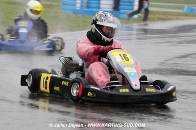 12/04/2009 : 1ère manche du Championnat Sud et 1ère manche du Championnat Régional Languedoc-Roussillon à Lavelanet (photos Julien Dejean) 2009 — karting