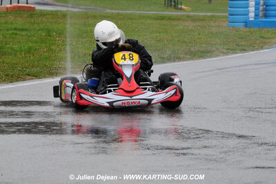 12/04/2009 : 1ère manche du Championnat Sud et 1ère manche du Championnat Régional Languedoc-Roussillon à Lavelanet (photos Julien Dejean) 2009 — karting