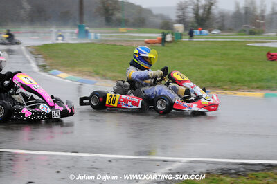 12/04/2009 : 1ère manche du Championnat Sud et 1ère manche du Championnat Régional Languedoc-Roussillon à Lavelanet (photos Julien Dejean) 2009 — karting