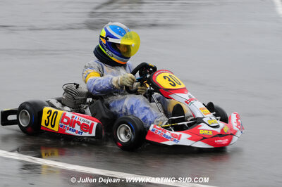 12/04/2009 : 1ère manche du Championnat Sud et 1ère manche du Championnat Régional Languedoc-Roussillon à Lavelanet (photos Julien Dejean) 2009 — karting