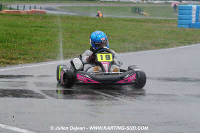 12/04/2009 : 1ère manche du Championnat Sud et 1ère manche du Championnat Régional Languedoc-Roussillon à Lavelanet (photos Julien Dejean) 2009 — karting