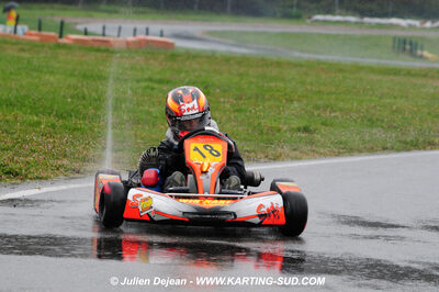 12/04/2009 : 1ère manche du Championnat Sud et 1ère manche du Championnat Régional Languedoc-Roussillon à Lavelanet (photos Julien Dejean) 2009 — karting