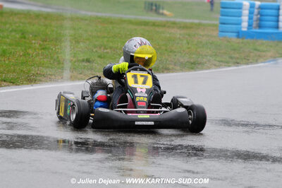 12/04/2009 : 1ère manche du Championnat Sud et 1ère manche du Championnat Régional Languedoc-Roussillon à Lavelanet (photos Julien Dejean) 2009 — karting