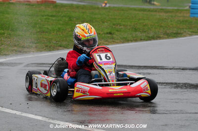 12/04/2009 : 1ère manche du Championnat Sud et 1ère manche du Championnat Régional Languedoc-Roussillon à Lavelanet (photos Julien Dejean) 2009 — karting
