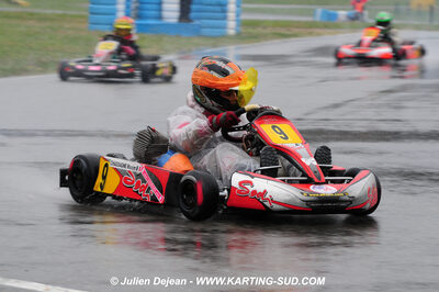 12/04/2009 : 1ère manche du Championnat Sud et 1ère manche du Championnat Régional Languedoc-Roussillon à Lavelanet (photos Julien Dejean) 2009 — karting