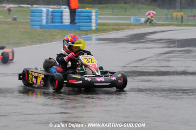 12/04/2009 : 1ère manche du Championnat Sud et 1ère manche du Championnat Régional Languedoc-Roussillon à Lavelanet (photos Julien Dejean) 2009 — karting