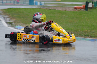 12/04/2009 : 1ère manche du Championnat Sud et 1ère manche du Championnat Régional Languedoc-Roussillon à Lavelanet (photos Julien Dejean) 2009 — karting