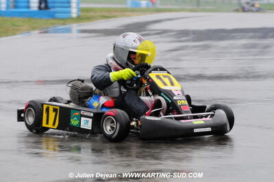 12/04/2009 : 1ère manche du Championnat Sud et 1ère manche du Championnat Régional Languedoc-Roussillon à Lavelanet (photos Julien Dejean) 2009 — karting