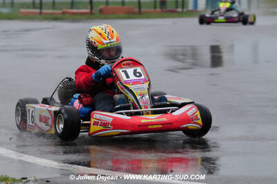 12/04/2009 : 1ère manche du Championnat Sud et 1ère manche du Championnat Régional Languedoc-Roussillon à Lavelanet (photos Julien Dejean) 2009 — karting