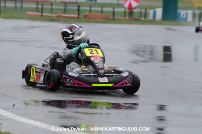 12/04/2009 : 1ère manche du Championnat Sud et 1ère manche du Championnat Régional Languedoc-Roussillon à Lavelanet (photos Julien Dejean) 2009 — karting