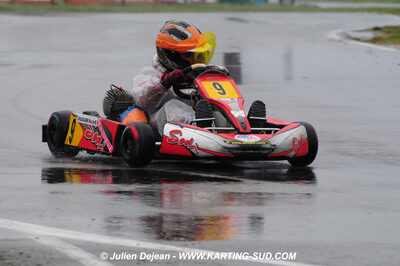 12/04/2009 : 1ère manche du Championnat Sud et 1ère manche du Championnat Régional Languedoc-Roussillon à Lavelanet (photos Julien Dejean) 2009 — karting