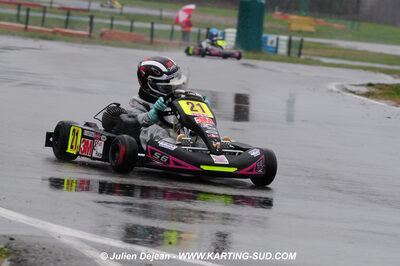 12/04/2009 : 1ère manche du Championnat Sud et 1ère manche du Championnat Régional Languedoc-Roussillon à Lavelanet (photos Julien Dejean) 2009 — karting